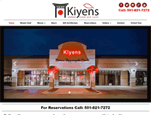 Tablet Screenshot of kiyens.com
